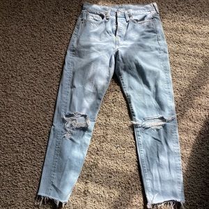 Levi Wedgie Jeans